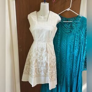 70s sassy lassy brand Cali Mex embroidery dress